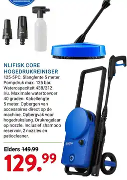 Kluswijs Nlifisk core hogedrukreiniger aanbieding