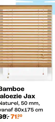 Kwantum Bekijk bamboe jaloezie Jax[link] aanbieding