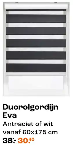 Kwantum Bekijk duo rolgordijn Eva[link] aanbieding