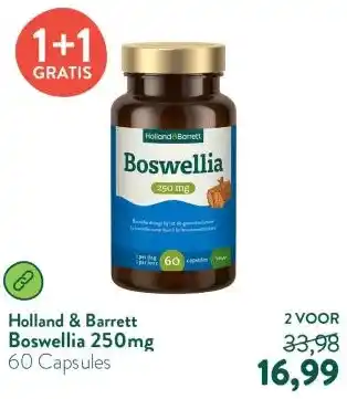 Holland & Barrett Boswellia 250mg aanbieding