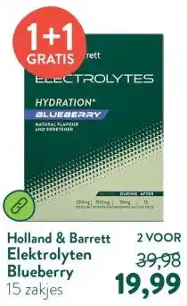 Holland & Barrett Elektrolyten Blueberry aanbieding