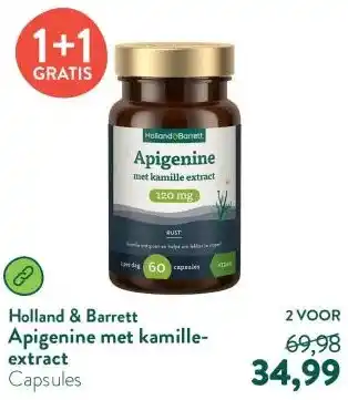 Holland & Barrett Apigenine met kamille-extract aanbieding