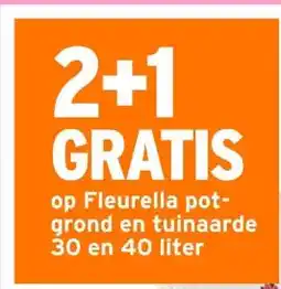 GAMMA Op Fleurella pot- grond en tuinaarde aanbieding
