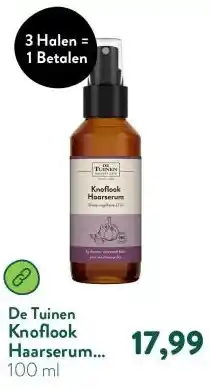 Holland & Barrett Knoflook Haarserum Spray aanbieding