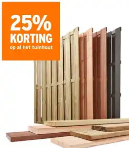 GAMMA Al het tuinhout aanbieding