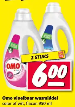 Nettorama Omo vloeibaar wasmiddel aanbieding