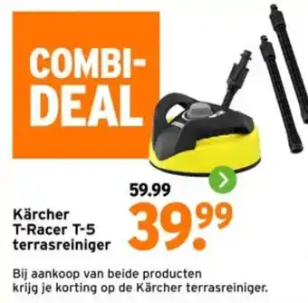 GAMMA Kärcher T-Racer T-5 terrasreiniger aanbieding