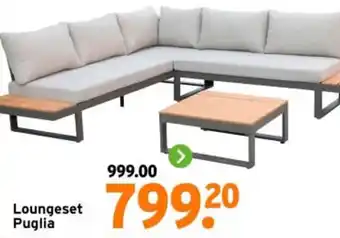 GAMMA Loungeset Puglia aanbieding
