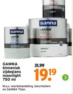 GAMMA GAMMA binnenlak zijdeglans moonlight aanbieding