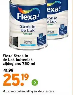 GAMMA Flexa Strak in de Lak buitenlak zijdeglans aanbieding