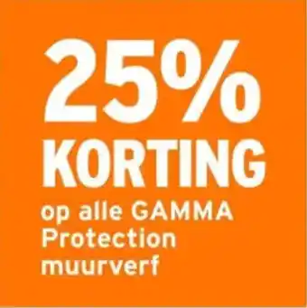 GAMMA GAMMA Protection muurverf aanbieding