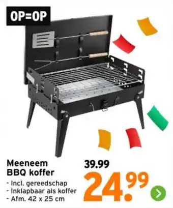 GAMMA Meeneem BBQ koffer aanbieding