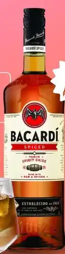 Gall & Gall Bacardí Spiced 100CL aanbieding