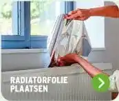 GAMMA Radiatorfolie plaatsen aanbieding
