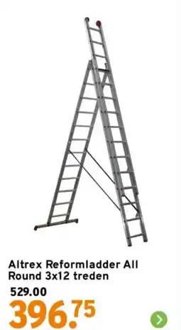 GAMMA Altrex Reformladder All Round 3x12 treden aanbieding