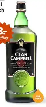 Gall & Gall Clan Campbell Blended Scotch Whisky 150CL aanbieding