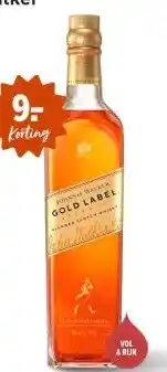 Gall & Gall Johnnie Walker Gold Label Reserve 70CL aanbieding