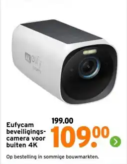 GAMMA Eufycam beveiligingscamera voor buiten 4K aanbieding