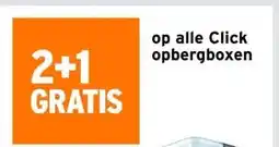 GAMMA Click opbergboxen aanbieding