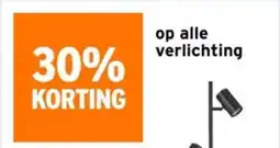 GAMMA Op alle verlichting aanbieding
