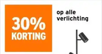 GAMMA Op alle verlichting aanbieding