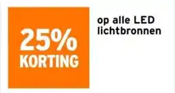 GAMMA LED lichtbronnen aanbieding