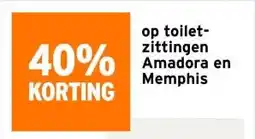 GAMMA Op toiletzitting Amadora en Memphis aanbieding