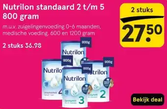 Etos Nutrilon standaard aanbieding
