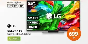 Expert LG QNED EVO 55QNED86A6 (2025) aanbieding