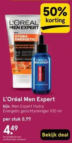 Etos L'Oréal Men Expert aanbieding