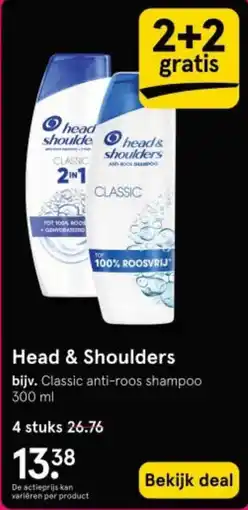 Etos Head & Shoulders aanbieding