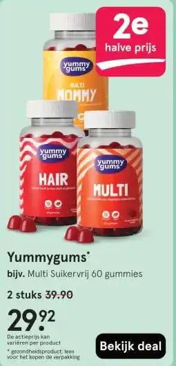 Etos Yummygums aanbieding