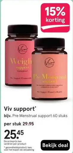 Etos Viv support aanbieding