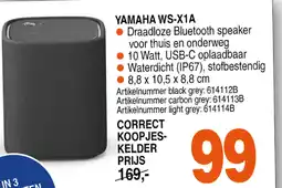 Correct YAMAHA WS-X1A aanbieding