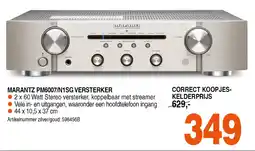 Correct MARANTZ PM6007/N1SG VERSTERKER aanbieding