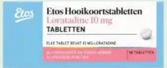 Etos Etos Hooikoortstabletten Loratadine aanbieding