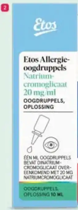 Etos Etos Allergie Oogdruppels aanbieding