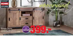 Budget Home Store Dressoir Santos 150 cm aanbieding