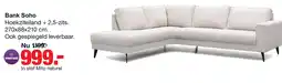 Budget Home Store Bank Soho 2,5-zits + hoekziteiland rechts Mito Naturel aanbieding