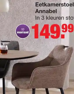 Budget Home Store Eetkamerstoel Annabel Naturel aanbieding