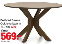 Budget Home Store Eettafel Genua aanbieding