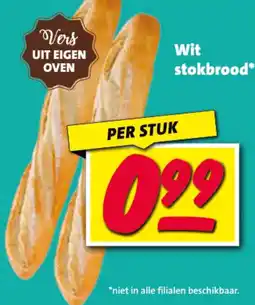 Nettorama Wit stokbrood aanbieding