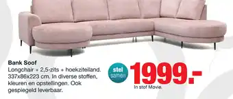 Budget Home Store Bank Soof aanbieding