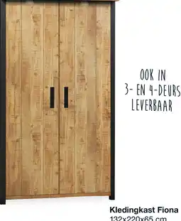 Budget Home Store Kledingkast Fiona 2 deurs aanbieding