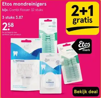 Etos Etos mondreinigers aanbieding