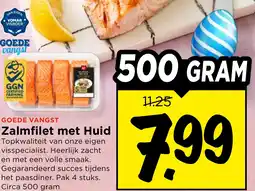 Vomar Voordeelmarkt Zalmfilet met Huid aanbieding