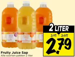 Vomar Voordeelmarkt Fruity Juice Sap aanbieding