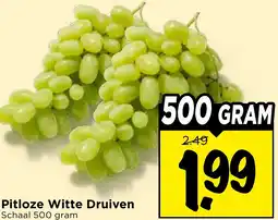 Vomar Voordeelmarkt Pitloze Witte Druiven aanbieding