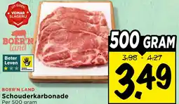 Vomar Voordeelmarkt Schouderkarbonade aanbieding