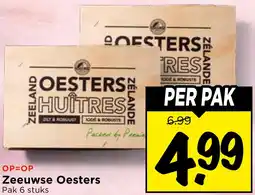 Vomar Voordeelmarkt Zeeuwse Oesters aanbieding